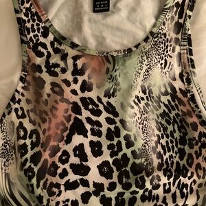 Leopard Print Tank Top